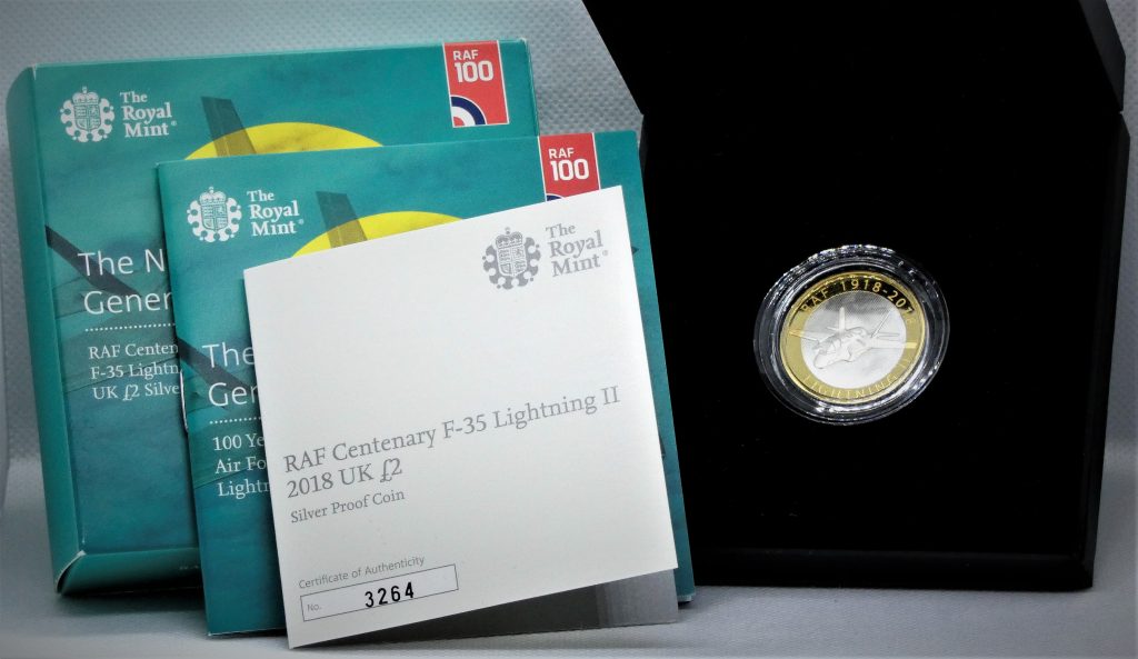 United Kingdom Raf Centenary The Lightning Mox Metals