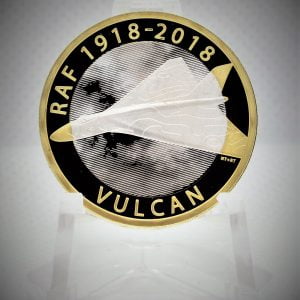 2018 United Kingdom £2 - RAF Centenary - The Vulcan