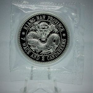 2018 China 1oz Kiangnan Dragon Dollar Restrike