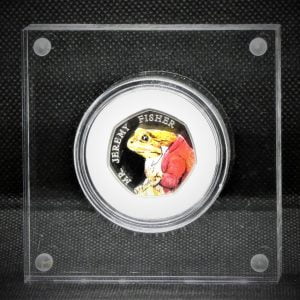 2017 UK 50p - Beatrix Potter - Jeremy Fisher Silver Proof Coin